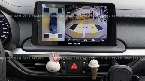 Màn hình DVD Android liền camera 360 Kia Cerato 2019 - nay | Gotech GT360 Plus